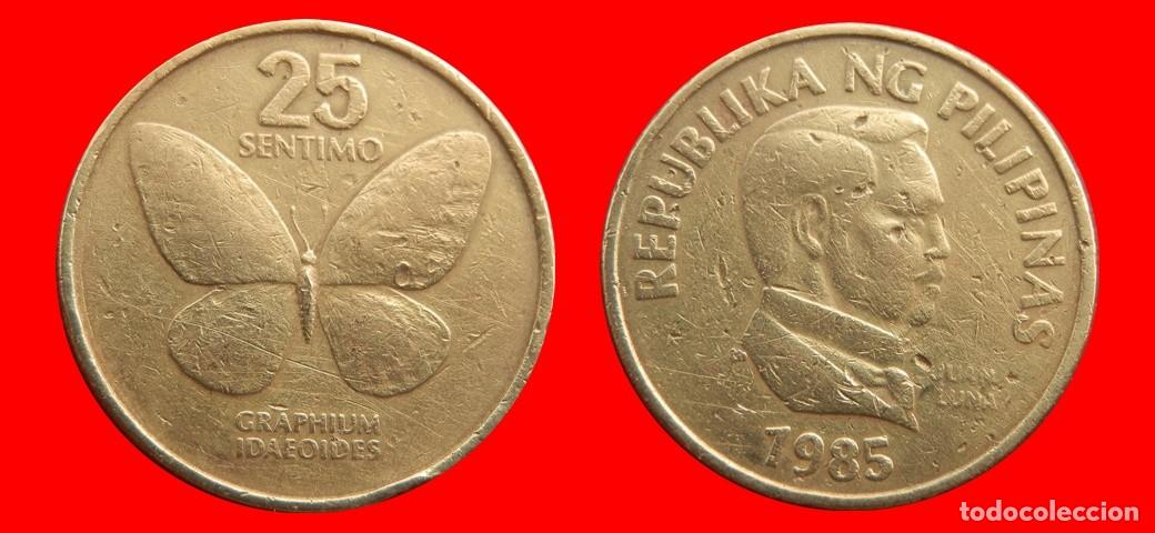 Monedas antiguas de Asia: 25 SENTIMO 1985 FILIPINAS-144118