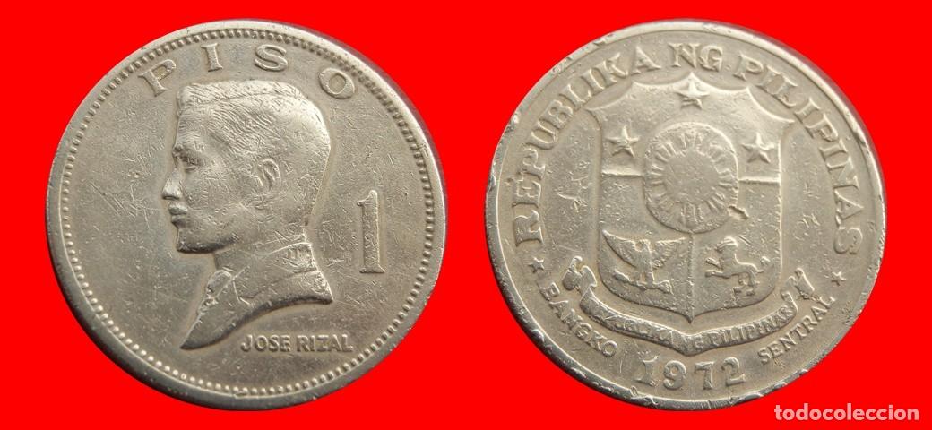 Monedas antiguas de Asia: 1 PISO 1972 FILIPINAS-144121