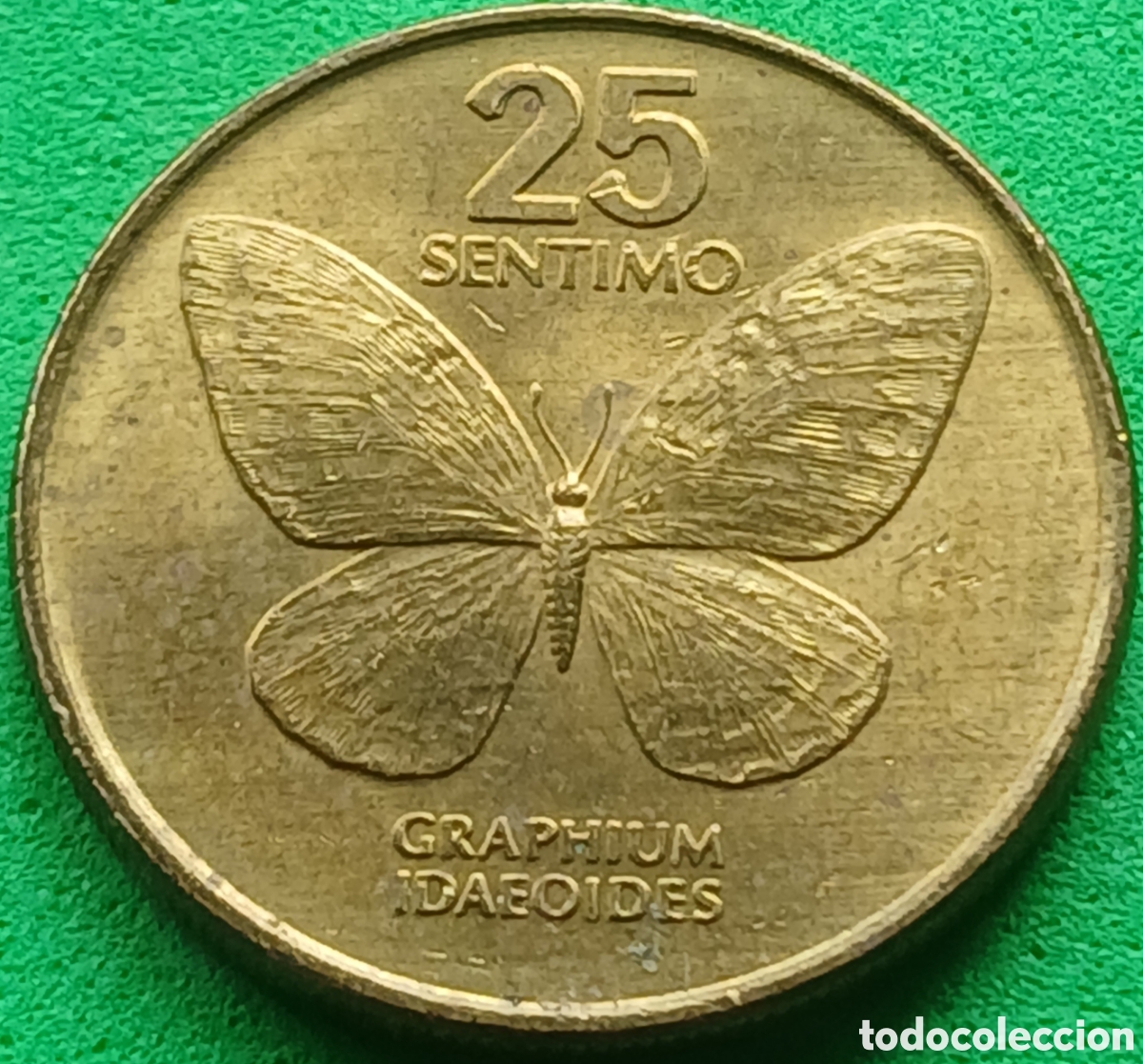 Monedas antiguas de Asia: Filipinas 25 c&eacute;ntimos 1986 km#241.1