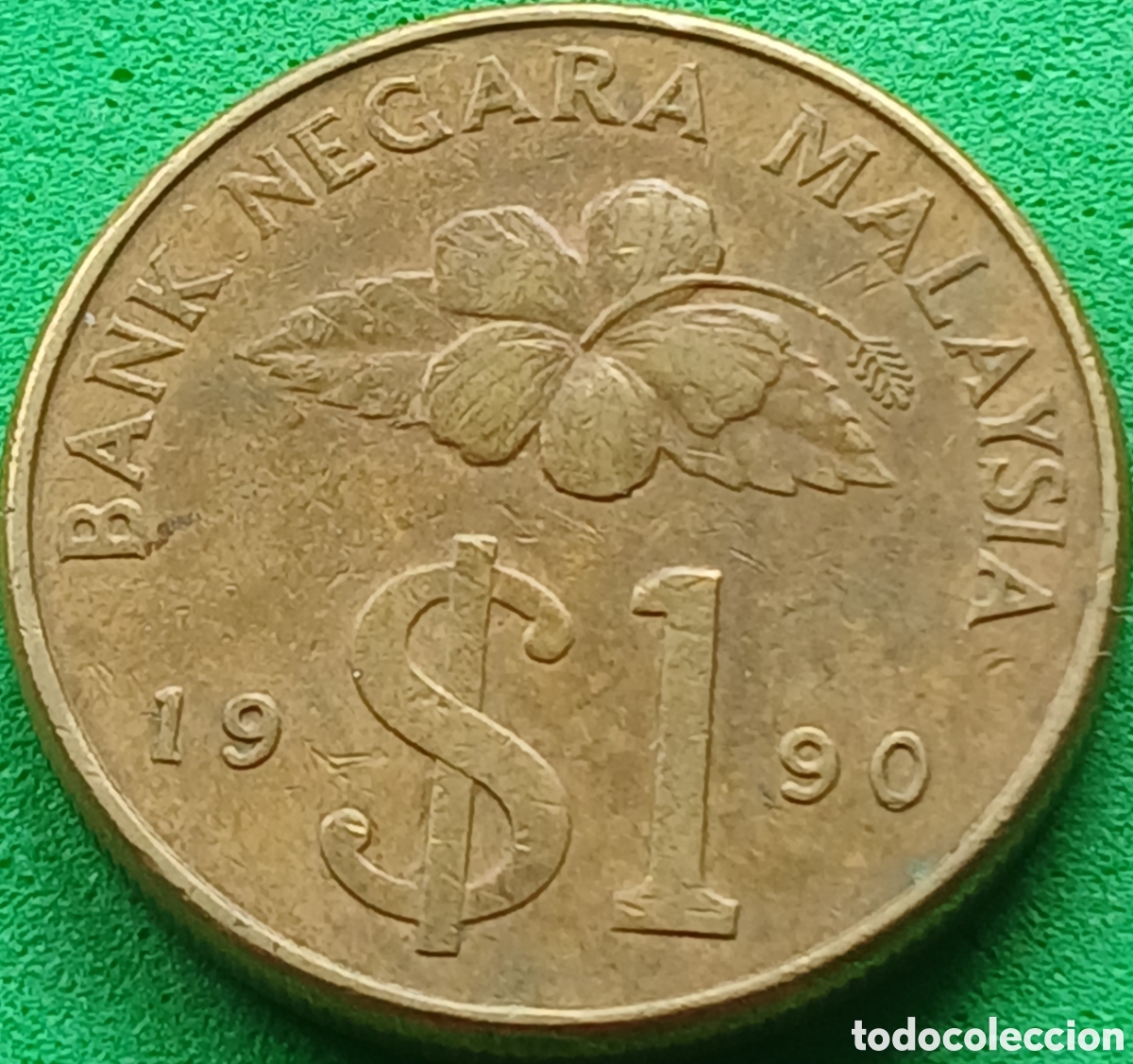 Monedas antiguas de Asia: Malasia 1 ringgit 1990 km#54