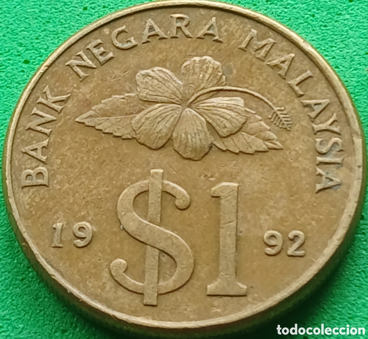 Monedas antiguas de Asia: Malasia 1 ringgit 1992 km#54