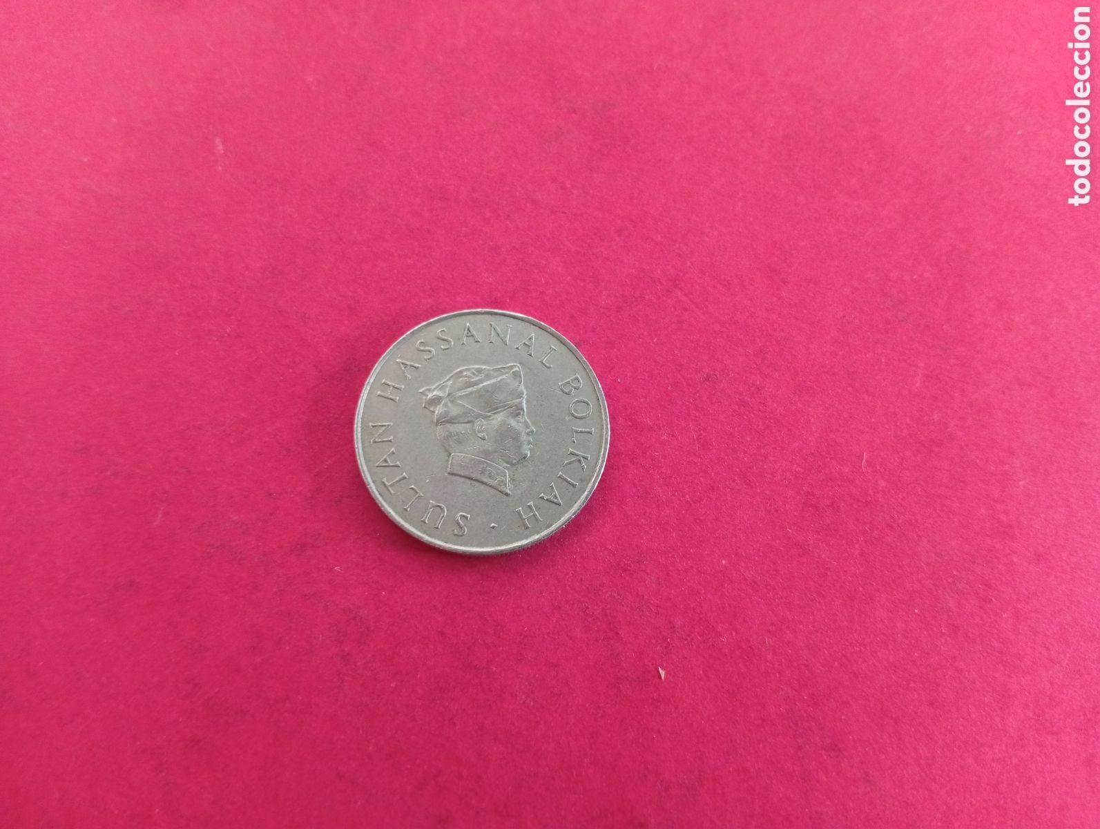 Monedas antiguas de Asia: 20 sen de Brun&eacute;i 1980