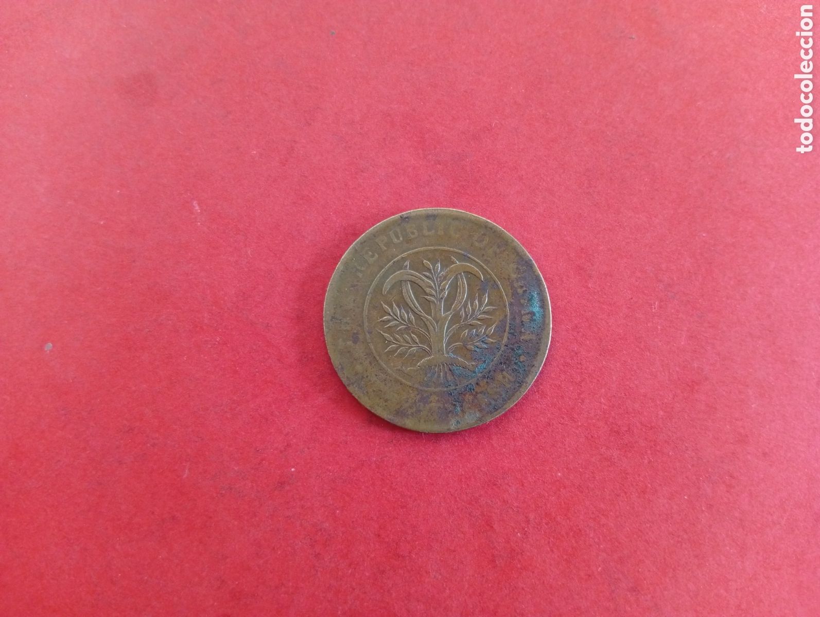 Monedas antiguas de Asia: 20 cash China 1919. Provincia de Hunan
