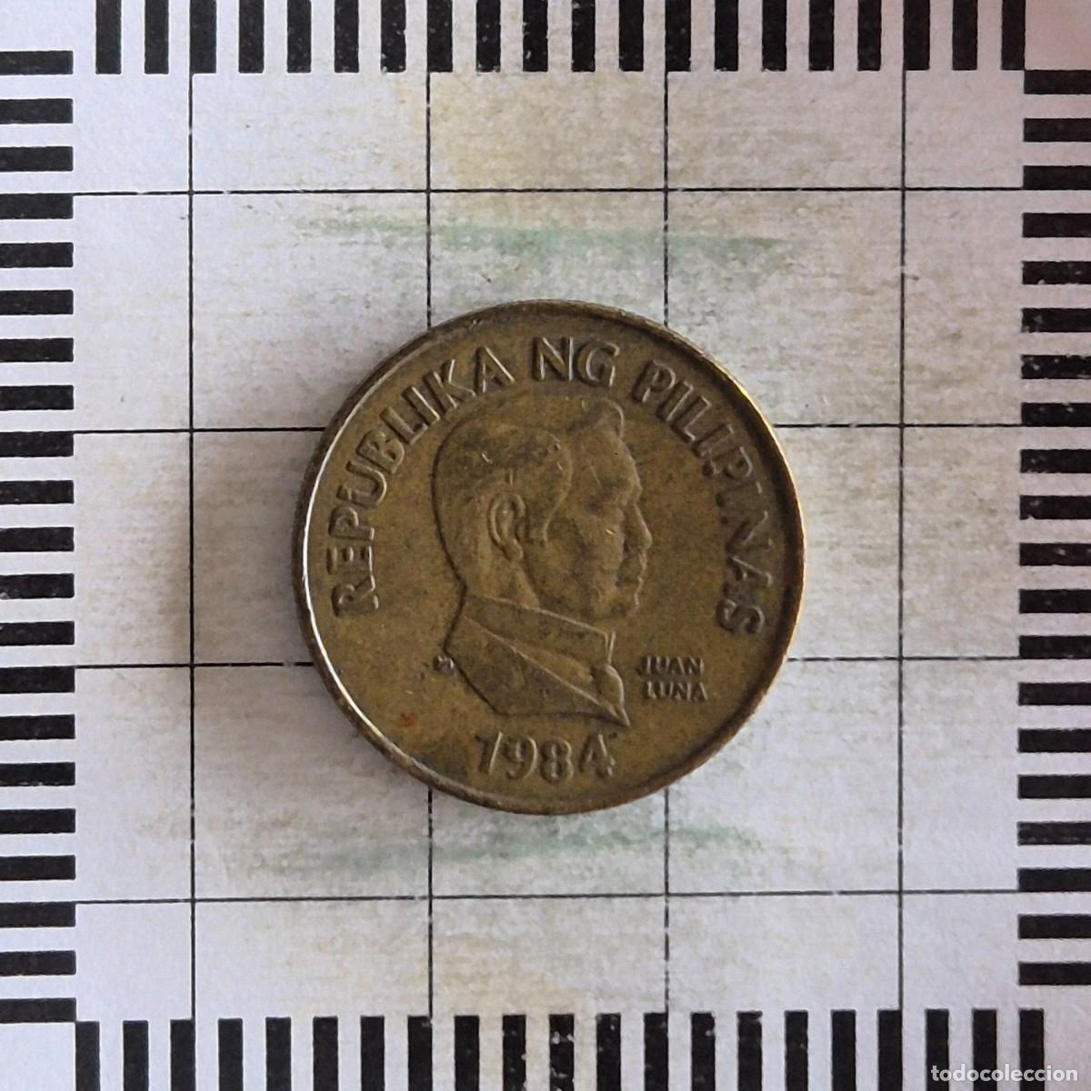 Monedas antiguas de Asia: 25 SENTIMO, FILIPINAS. 1984. (KM#241.1).