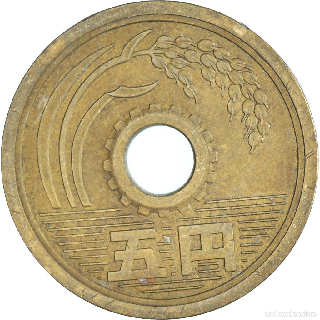 Monedas antiguas de Asia: [#1471237] Moneda, Jap&oacute;n, 5 Yen, 1965