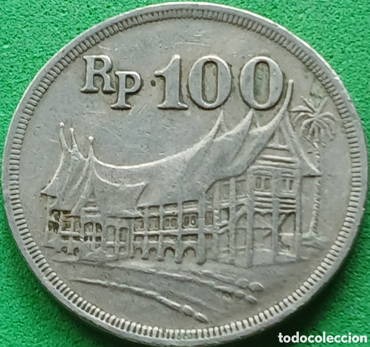 Monedas antiguas de Asia: Indonesia 100 rupias 1973 km#36
