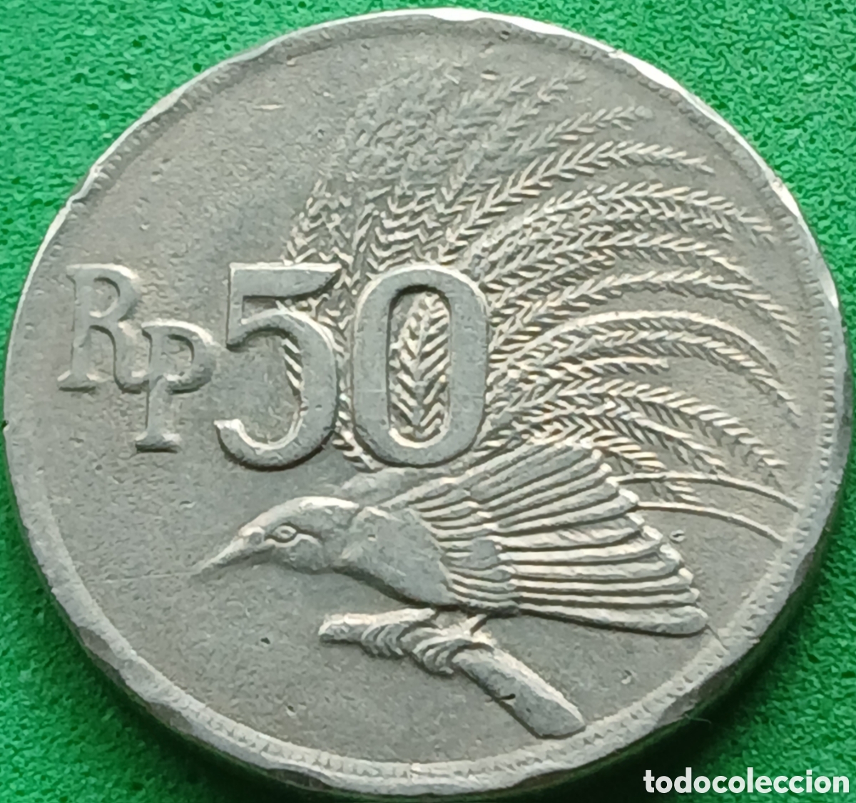 Monedas antiguas de Asia: Indonesia 50 rupias 1971 km#35