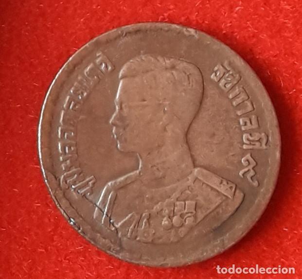 Monedas antiguas de Asia: MONEDA DE TAILANDIA 1957 - 10 SATANG - BRONCE