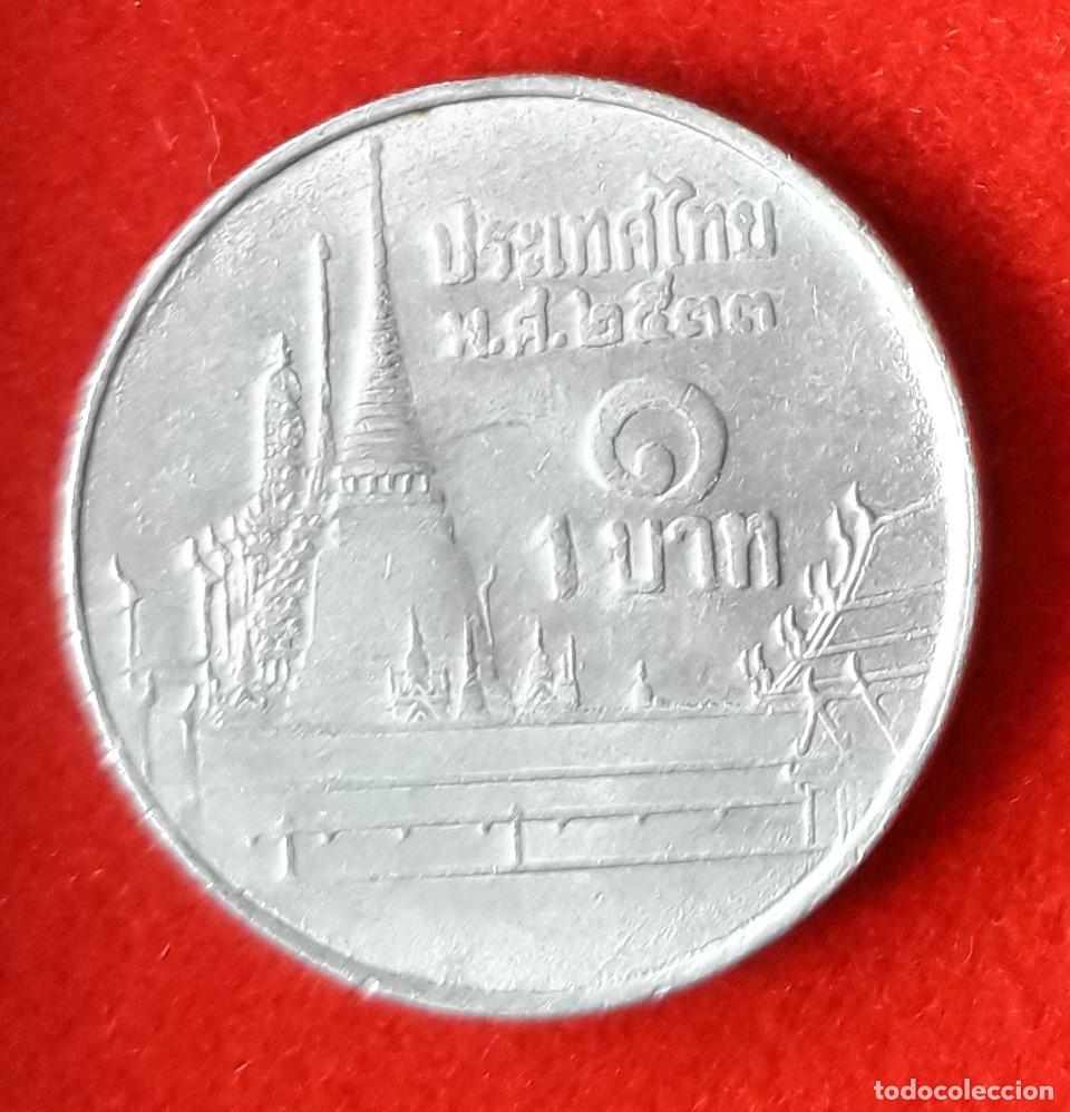 Monedas antiguas de Asia: MONEDA DE TAILANDIA 2011 - 1 BAHT - ACERO NIQUELADO