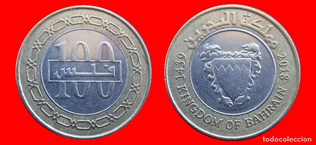 Monedas antiguas de Asia: 100 FILS 2018 BAREIN BHAREIN BHARAIN-144434