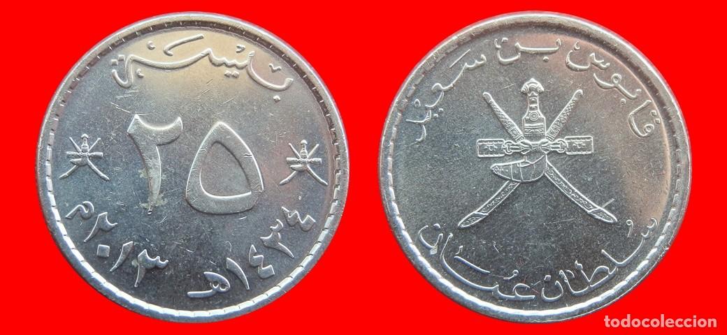 Monedas antiguas de Asia: 25 BAISA 2013 OMAN-144447