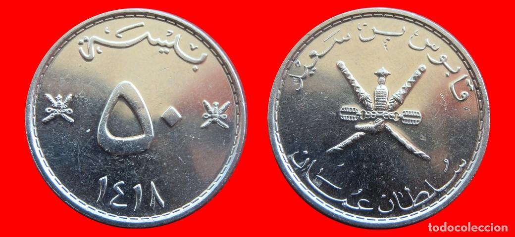 Monedas antiguas de Asia: 50 BAISA 1997 OMAN-144453