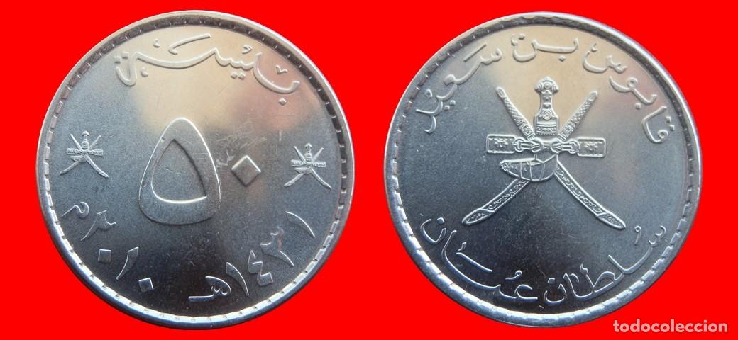 Monedas antiguas de Asia: 50 BAISA 2010 OMAN-144456