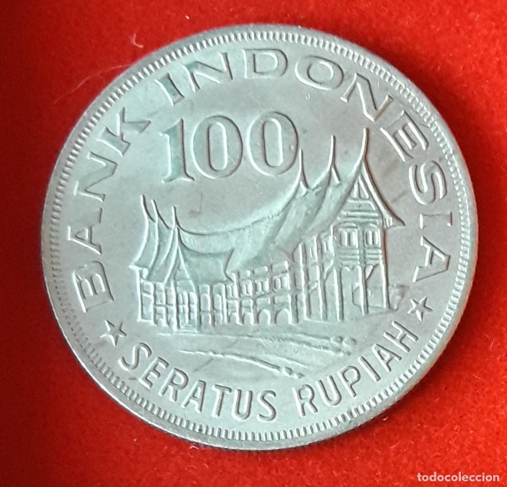 Monedas antiguas de Asia: MONEDA DE INDONESIA 1978 - 100 RUPIAS - COBRE-N&Iacute;QUEL (1)