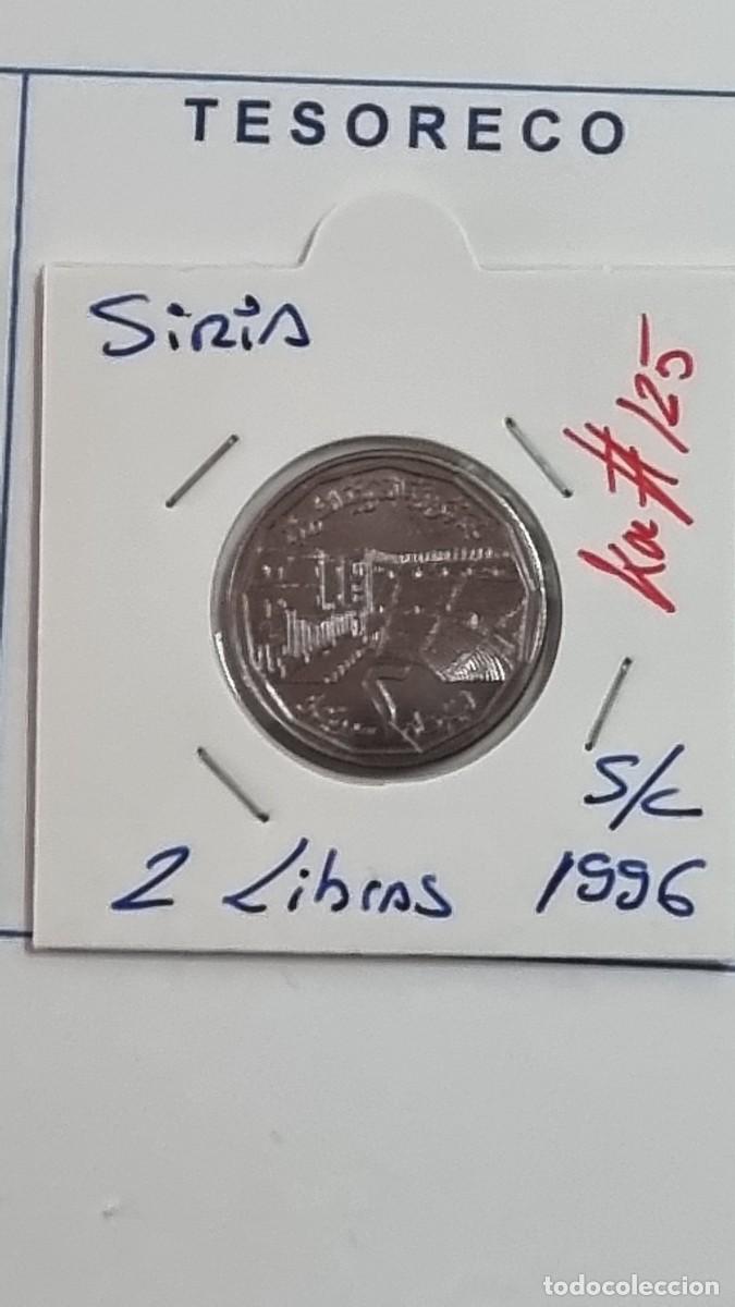 Monedas antiguas de Asia: SIRIA: MONEDA DE 2 LIBRAS 1996 S/C - KM#125 - Ref.: 055