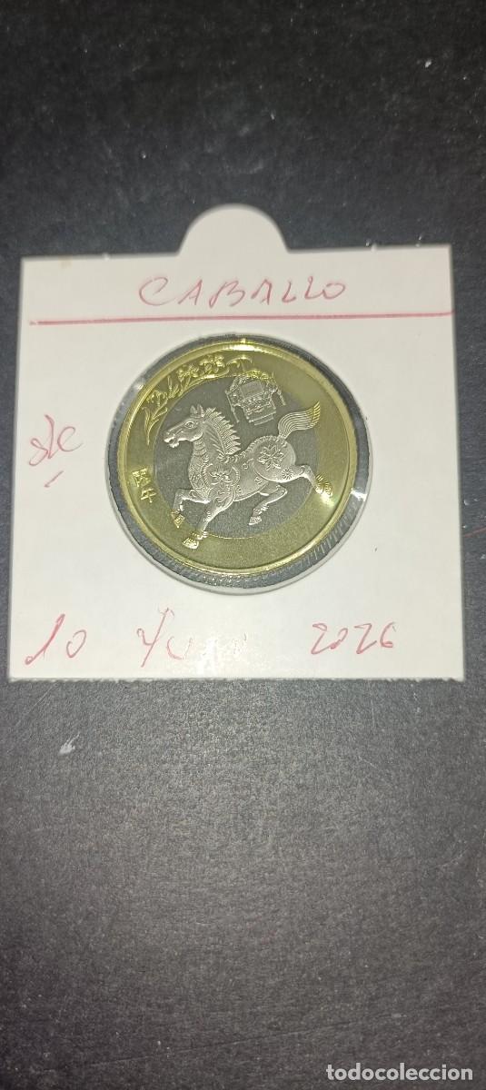 Monedas antiguas de Asia: CHINA 10 YUAN 2026 S/C (BIMETALICA)HOROSCOPO A&Ntilde;O DEL CABALLO