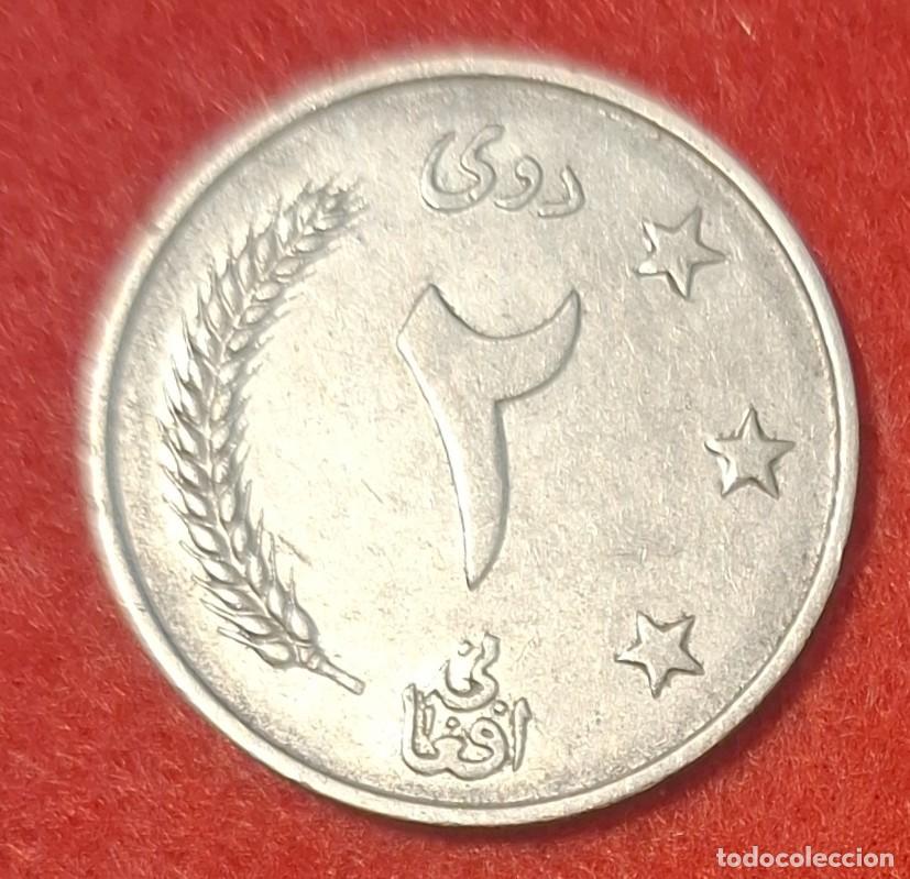Monedas antiguas de Asia: MONEDA DE AFGANIST&Aacute;N 1961 - 2 AFGANOS - ACERO REVESTIDO DE N&Iacute;QUEL