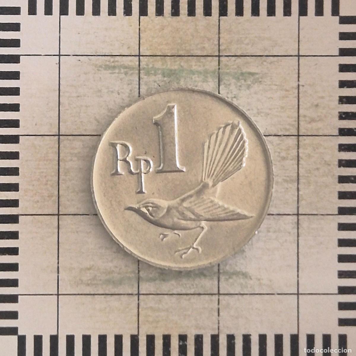 Monedas antiguas de Asia: 1 RUPIAH, INDONESIA. 1970. (KM#20).