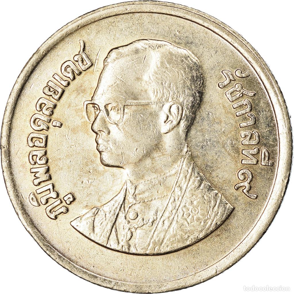 Monedas antiguas de Asia: [#777161] Moneda, Tailandia, Rama IX, Baht, 1982, MBC, Cobre - n&iacute;quel, KM:159.1