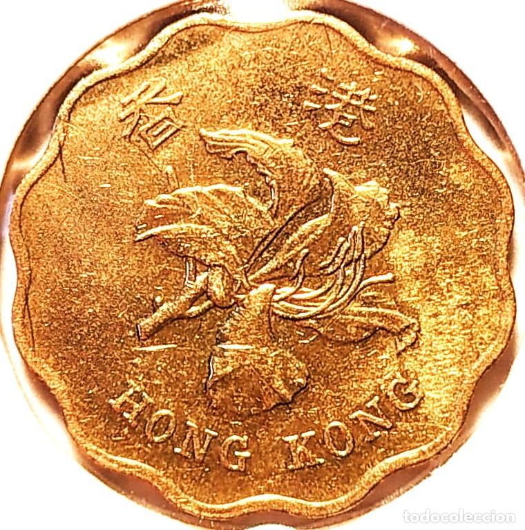 Monedas antiguas de Asia: HONG KONG (1993-2017) - 20 CENTAVOS 1995 - REGION ADMINISTRATIVA ESPECIAL - A - 2,60 GR. NIQUEL-LATO