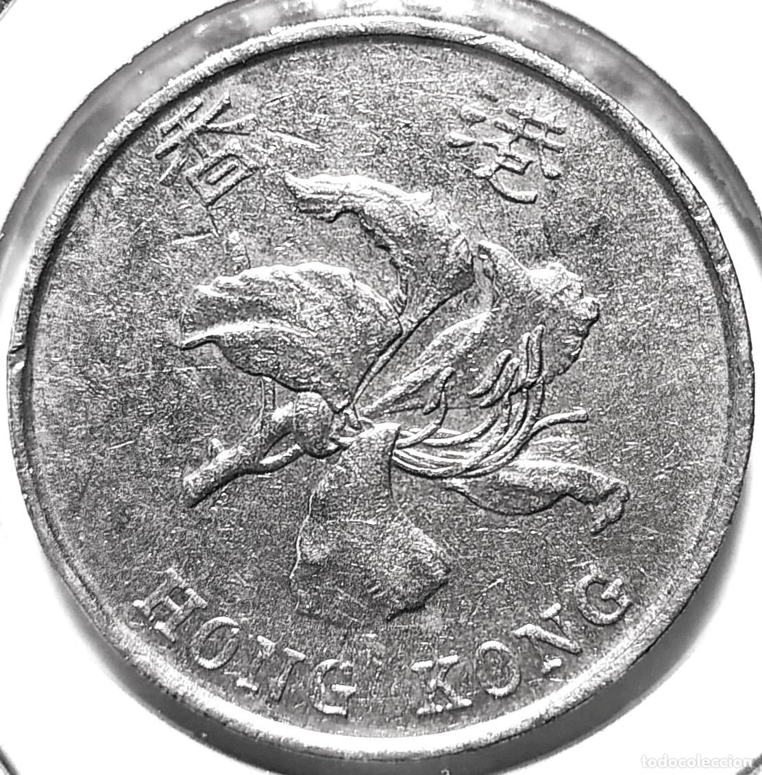 Old Coins of Asia: HONG KONG (1993-2019) - 5 DOLARES 1993 - REGION ADMINISTRATIVA ESPECIAL - B - 13,40 GR. CUPRONIQUEL