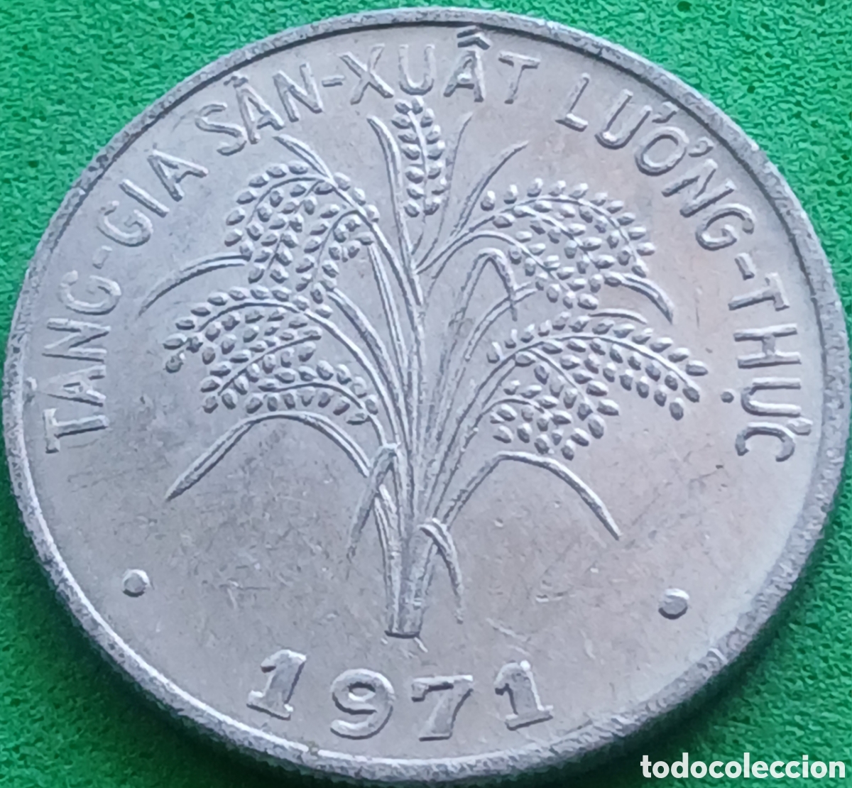 Monedas antiguas de Asia: Vietnam 1 dong 1971 km#7a