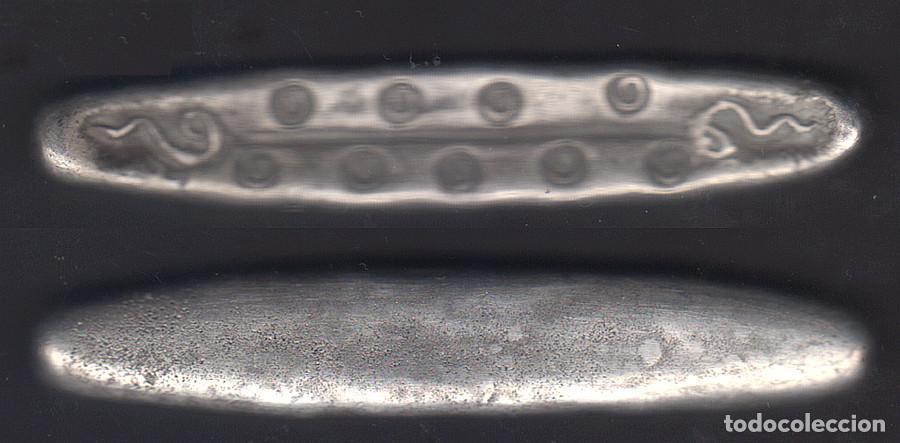 Monedas antiguas de Asia: LAOS - MONEDA LINGOTE - SIGLOS-XVI-XVII - PLATA - ESCASA