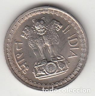 Monedas antiguas de Asia: INDIA - 50 PAISE DE 1974
