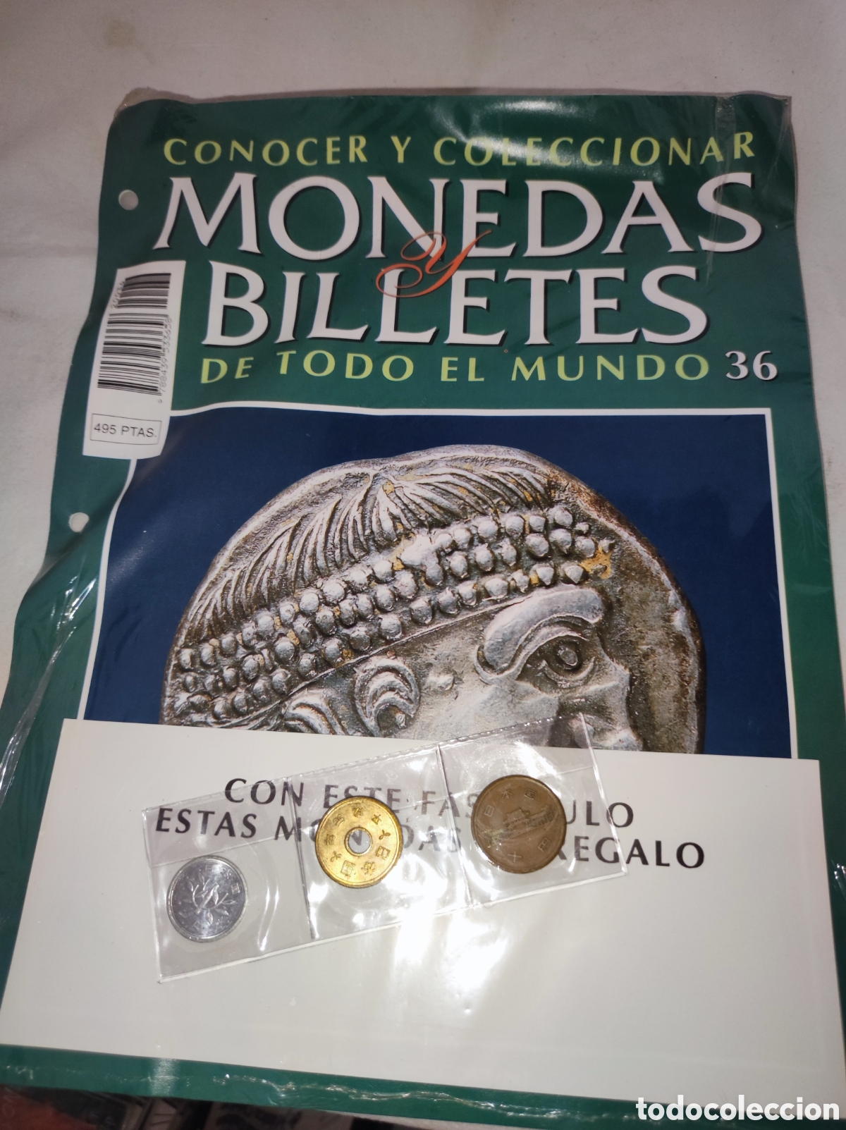 Monedas antiguas de Asia: Monedas Jap&oacute;n - Monedas y billetes de todo el mundo - Planeta Deagostini - N&uacute;mero 36