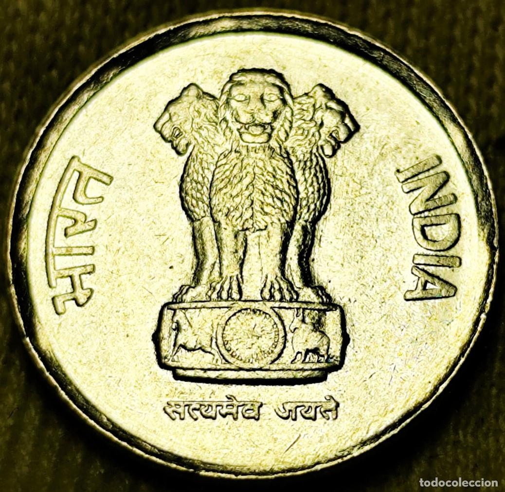 Monete antiche di Asia: India 10 Paisa 1989 Sin Circular Lote 2094