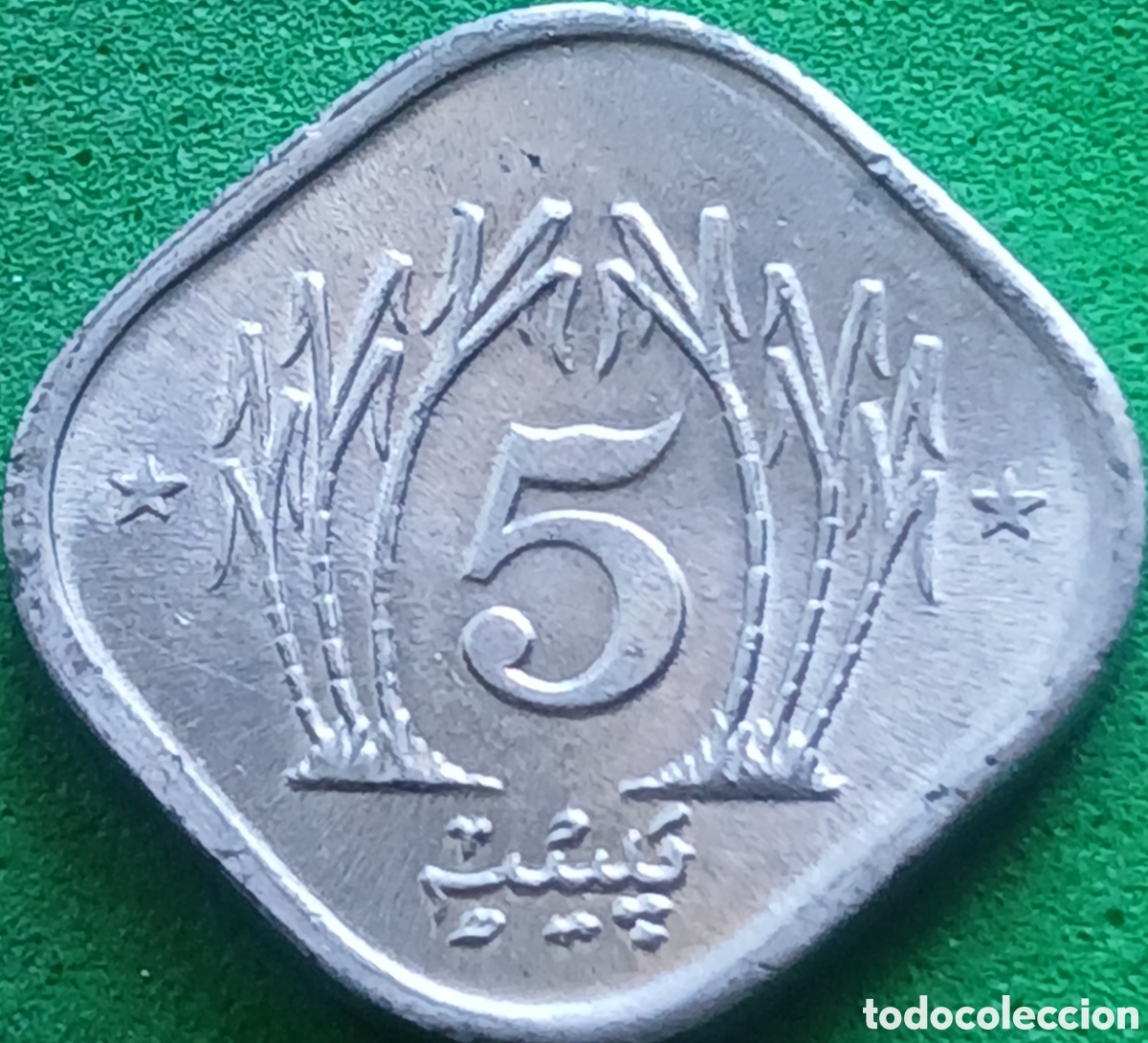 Monedas antiguas de Asia: Pakist&aacute;n 5 paisa 1983 km#52