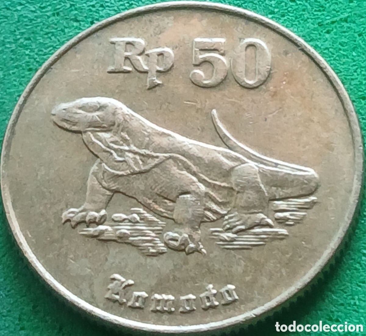 Monedas antiguas de Asia: Indonesia 50 rupias 1998 km#52