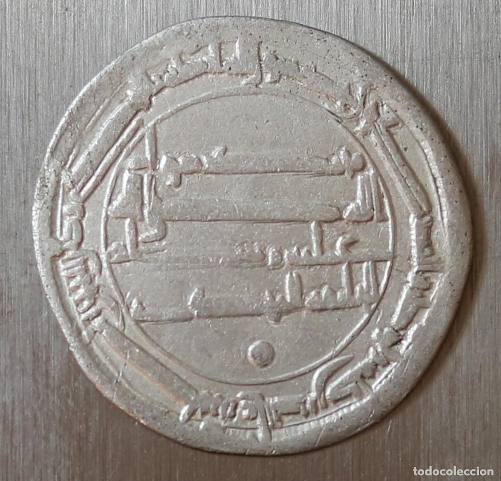 Monedas antiguas de Asia: DIRHAM 162 A.H. (778-779) CALIFATO ABASI. MUHAMMAD IBN MANSUR AL-MAHDI. CECA IMADINAT AS-SALAM