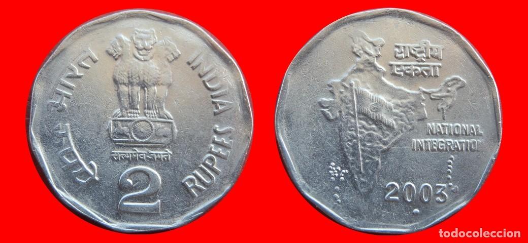 Monedas antiguas de Asia: 2 RUPIAS 2003 INDIA-144755
