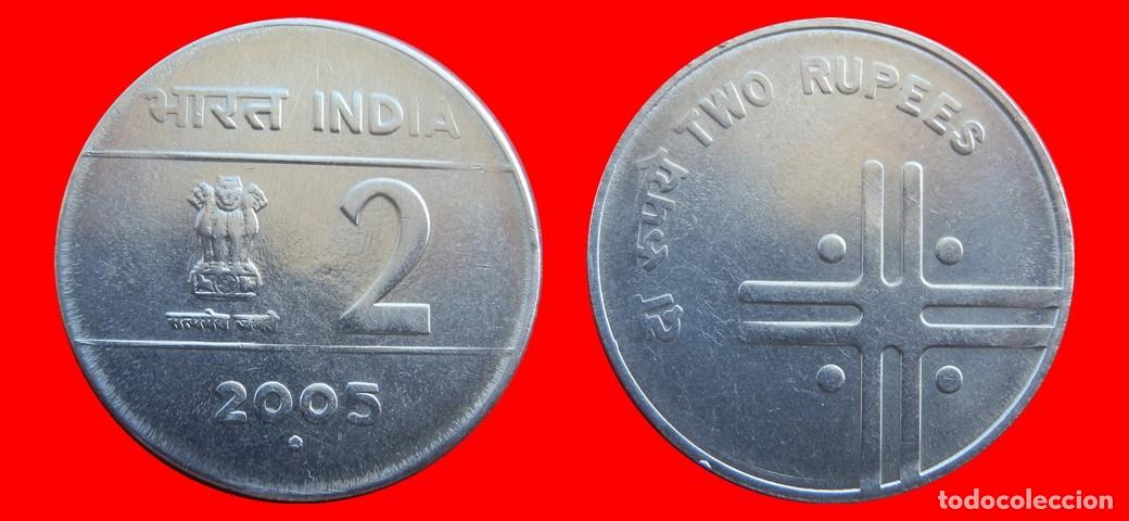 Monedas antiguas de Asia: 2 RUPIAS 2005 INDIA-144756