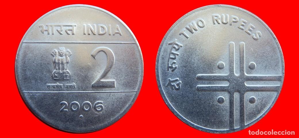 Monedas antiguas de Asia: 2 RUPIAS 2006 INDIA-144757