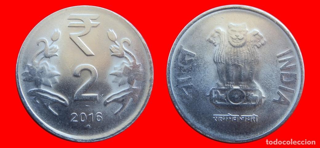 Monedas antiguas de Asia: 2 RUPIAS 2016 INDIA-144759