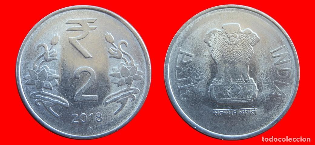 Monedas antiguas de Asia: 2 RUPIAS 2018 INDIA-144761