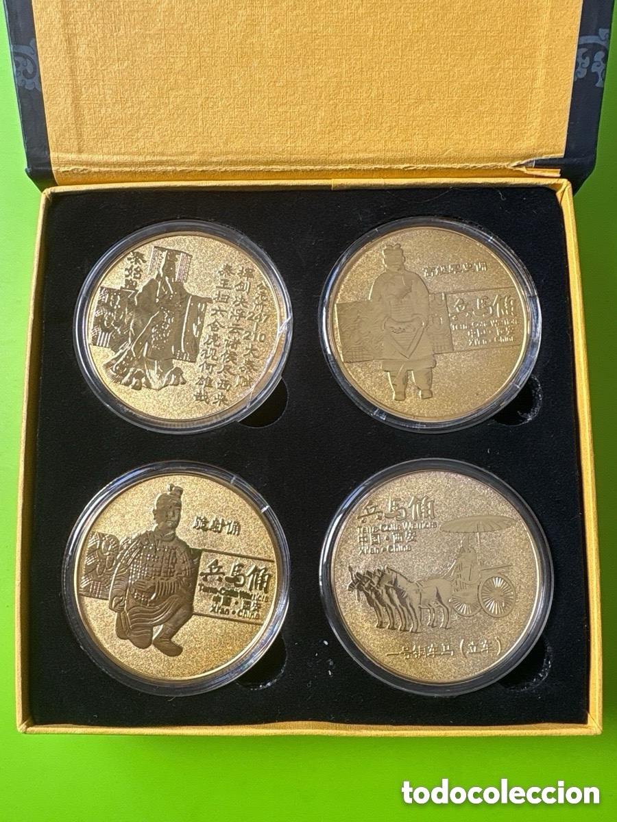 Monnaies anciennes d'Asie: Monedas conmemorativas Guerreros de Terracota (A2)