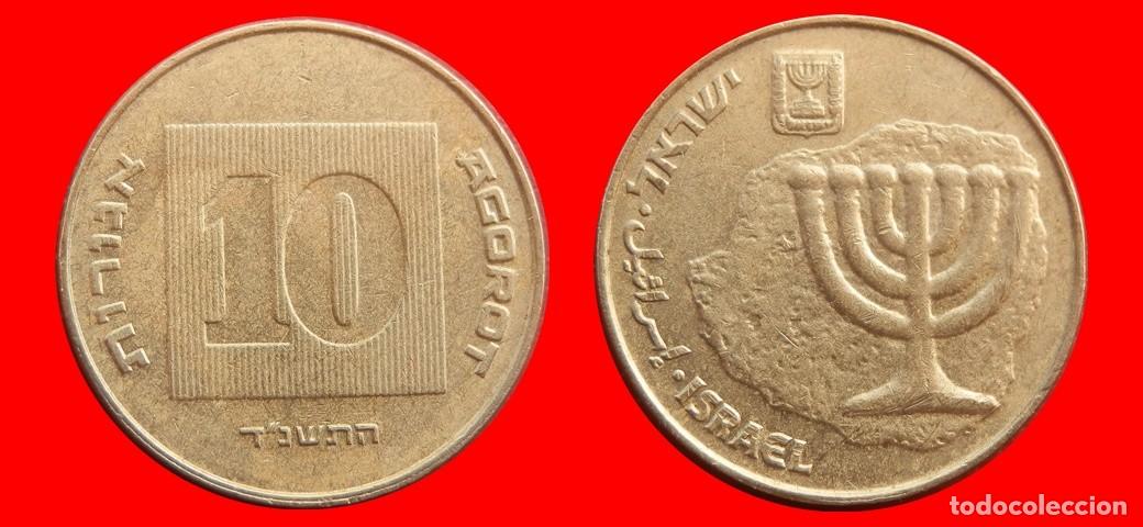 Monedas antiguas de Asia: 10 AGOROT 1994 ISRAEL-144804