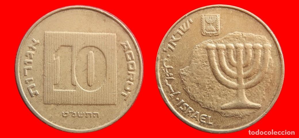 Monedas antiguas de Asia: 10 AGOROT 1999 ISRAEL-144805