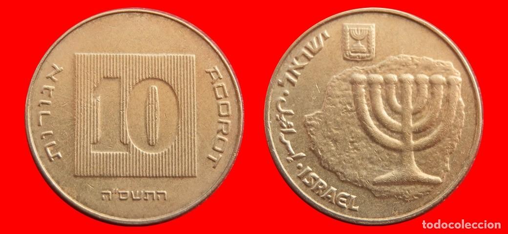 Monedas antiguas de Asia: 10 AGOROT 2005 ISRAEL-144807