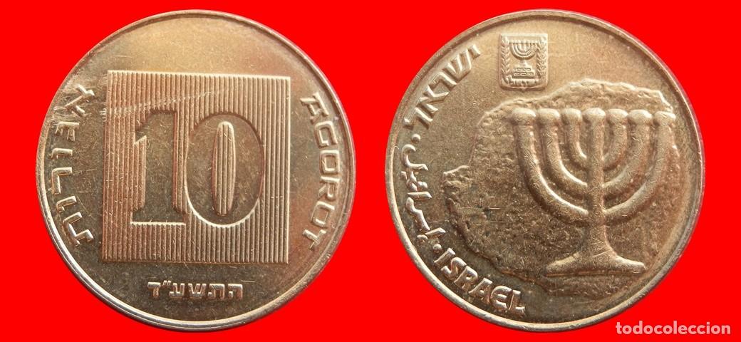 Monedas antiguas de Asia: 10 AGOROT 2014 ISRAEL-144812