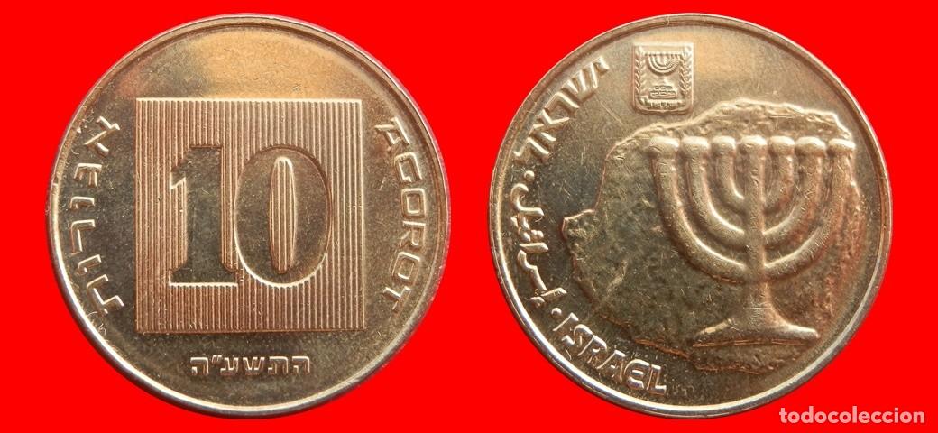 Monedas antiguas de Asia: 10 AGOROT 2015 ISRAEL-144813