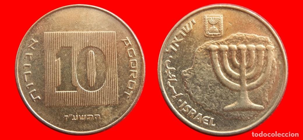Monedas antiguas de Asia: 10 AGOROT 2017 ISRAEL-144814