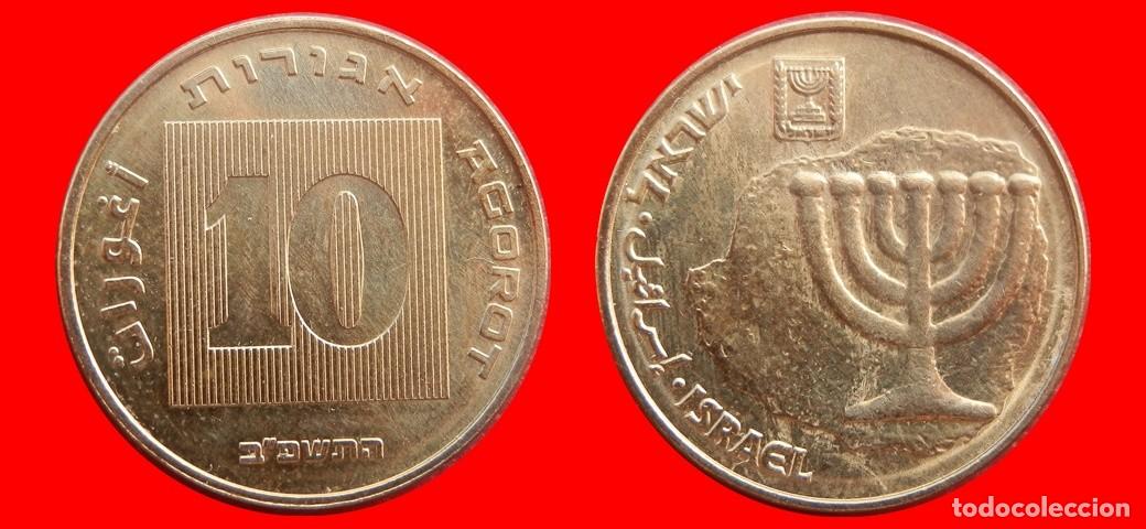Monedas antiguas de Asia: 10 AGOROT 2022 ISRAEL-144815