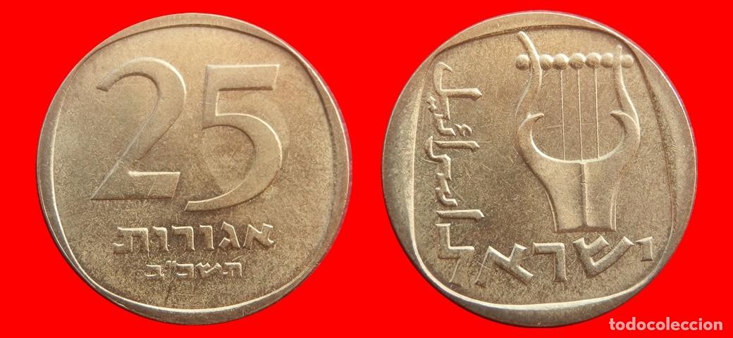 Monedas antiguas de Asia: 25 AGOROT 1962 ISRAEL-144816