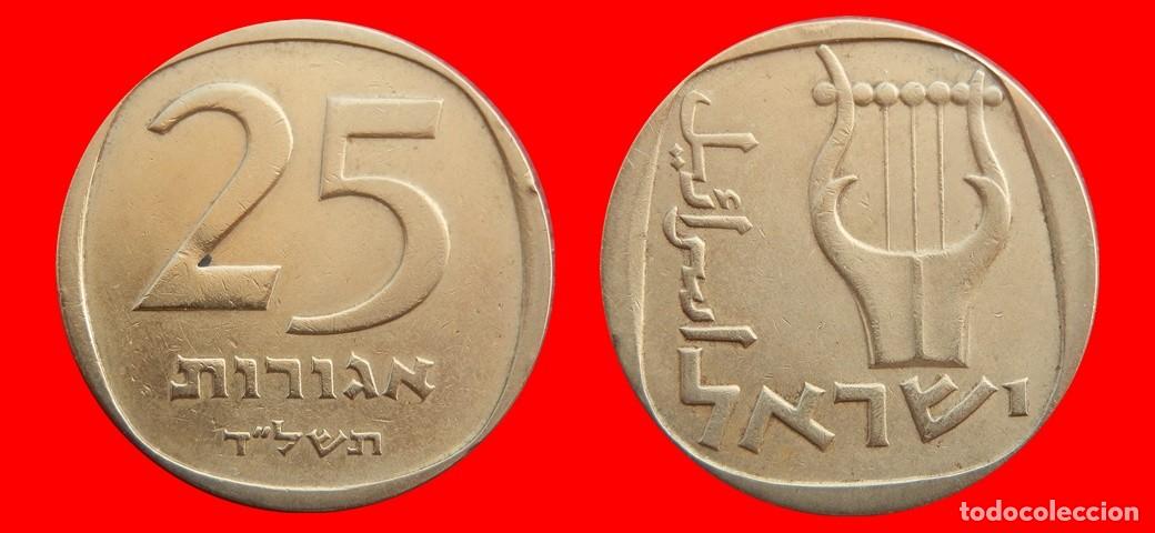 Monedas antiguas de Asia: 25 AGOROT 1974 ISRAEL-144817