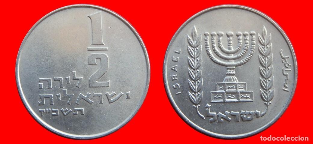 Monedas antiguas de Asia: 1/2 LIRA 1967 ISRAEL-144819