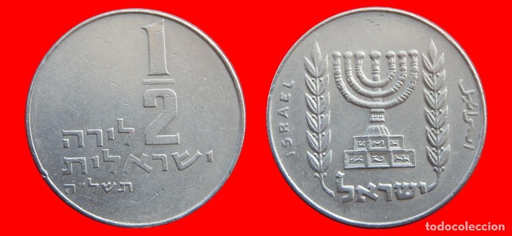 Monedas antiguas de Asia: 1/2 LIRA 1973 ISRAEL-144820
